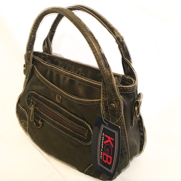 2/$25- 🆕 KGB Vegan MULTI COMPARTMENT Mini Satchel - Picture 2 of 8